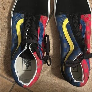 Vans Men's Multicolor Checkered Sneakers